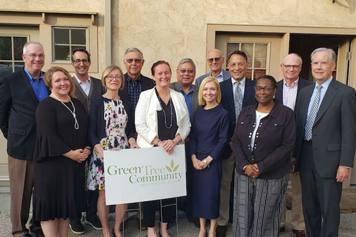 Group photo of The Green Tree Health Foundation’s Board of Directors